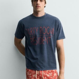FADED TEXT T-SHIRT