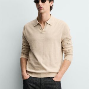 REGULAR FIT KNIT POLO SHIRT