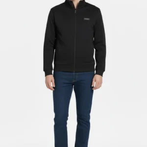 Men Solid Mandrain Neck Sweatshirt