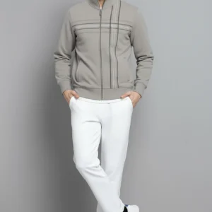 Men Striped Sweatshirt