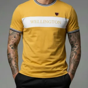 Men Colourblocked T-shirt